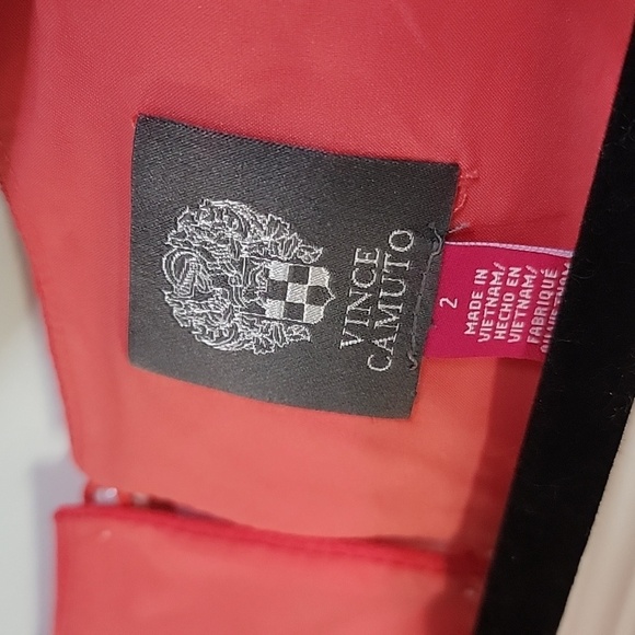 VINCE CAMUTO NWOT CORAL SHEATH DRESS SZ 2 - Picture 8 of 16